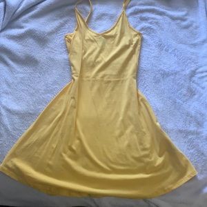 Yellow summer dress